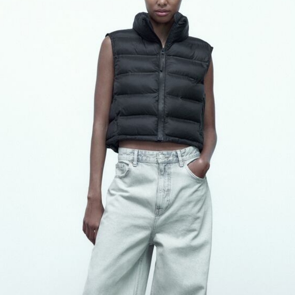 Zara Jackets & Coats Zara Water Repellent Puffer Vest Poshmark